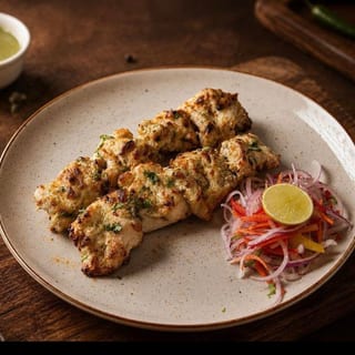 Malai Chicken Kebab