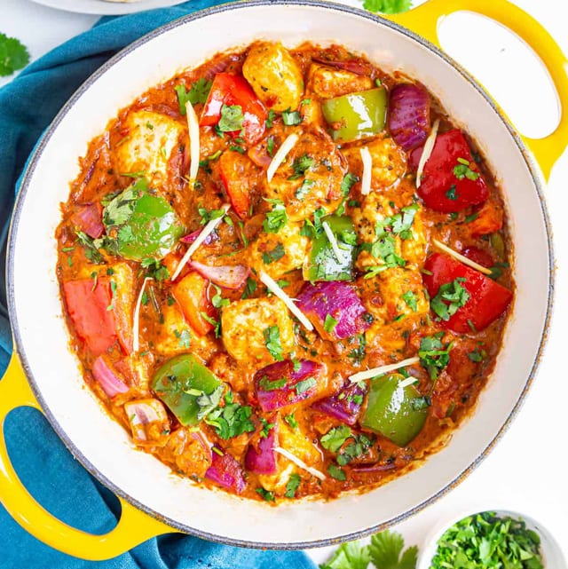 Paneer Tikka Masala.