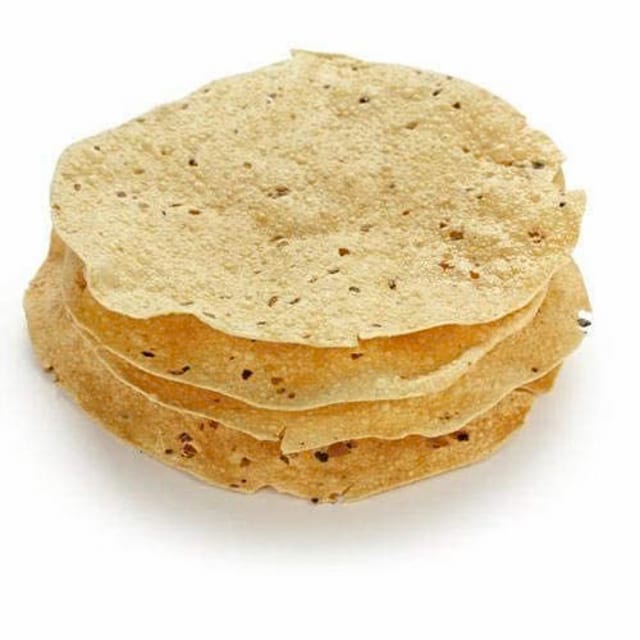 Papadum.