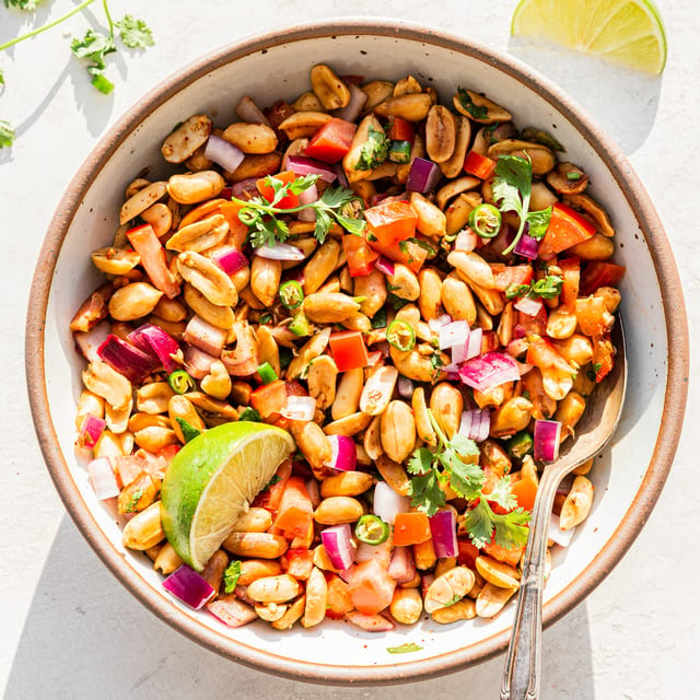 Peanut Chaat.