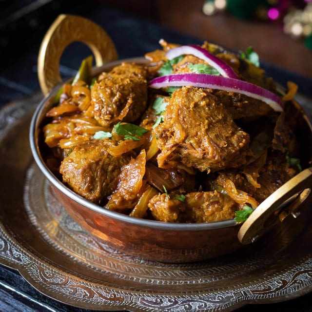 Mutton (Goat) Do Pyaza.