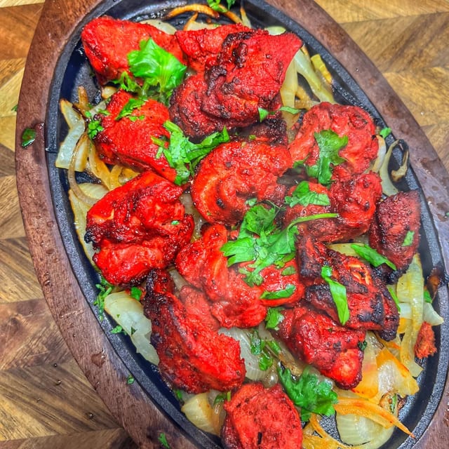 Tandoori Chicken Tikka.