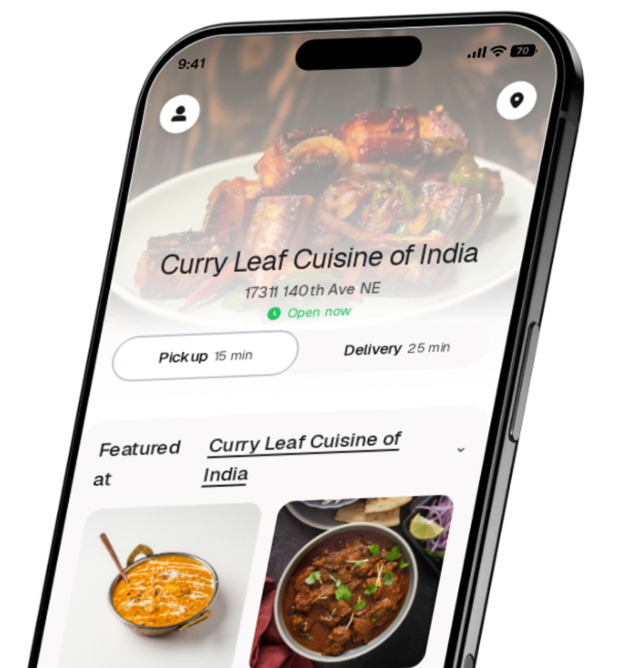 Curry Leaf Cuisine of India app preview