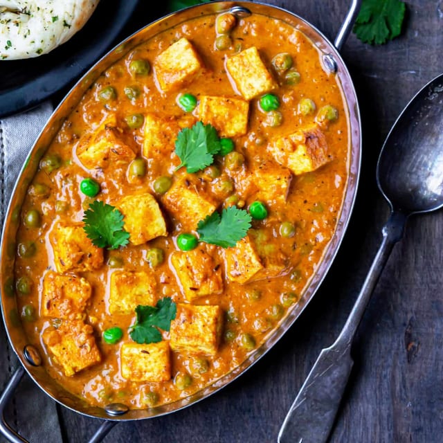 Mutter Paneer.