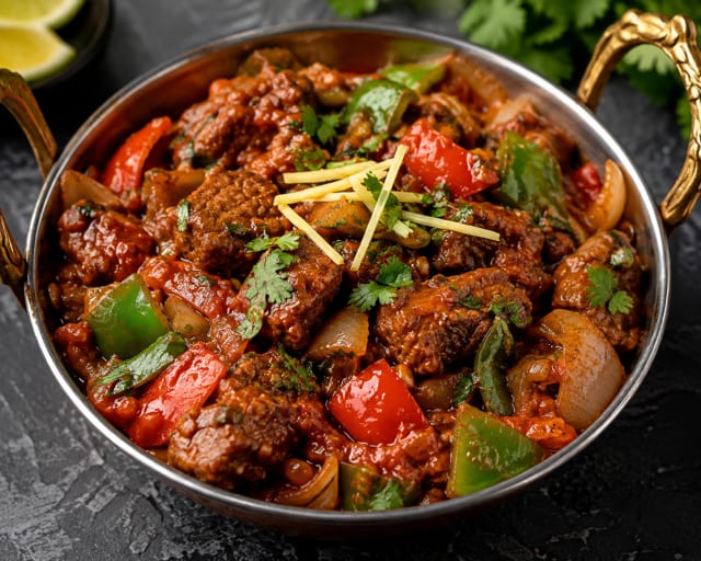 Lamb Kadai.