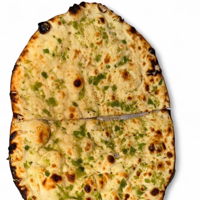 Chili Garlic Basil Naan.