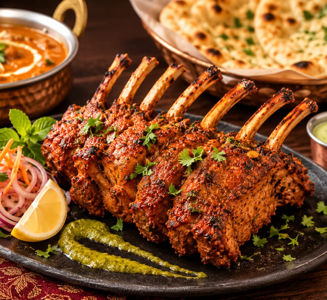 Rack of Lamb.