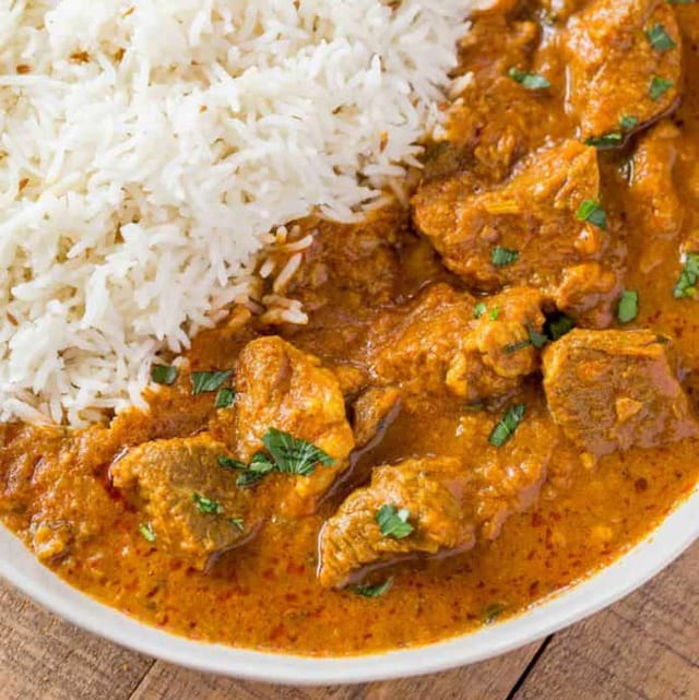Chef's Special Lamb Curry.